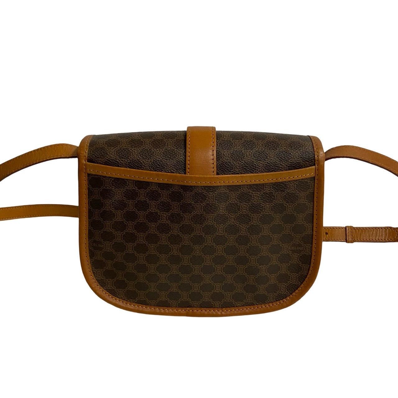 Celine Celine Shoulder Bag Brown Leather Size ONE SIZE - 4 Thumbnail