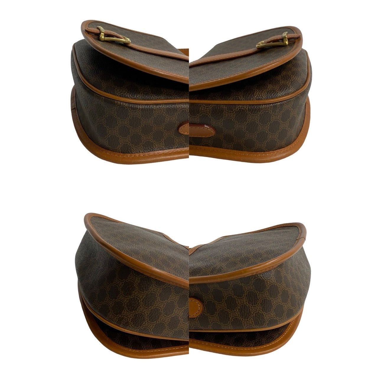 Celine Celine Shoulder Bag Brown Leather Size ONE SIZE - 7 Thumbnail