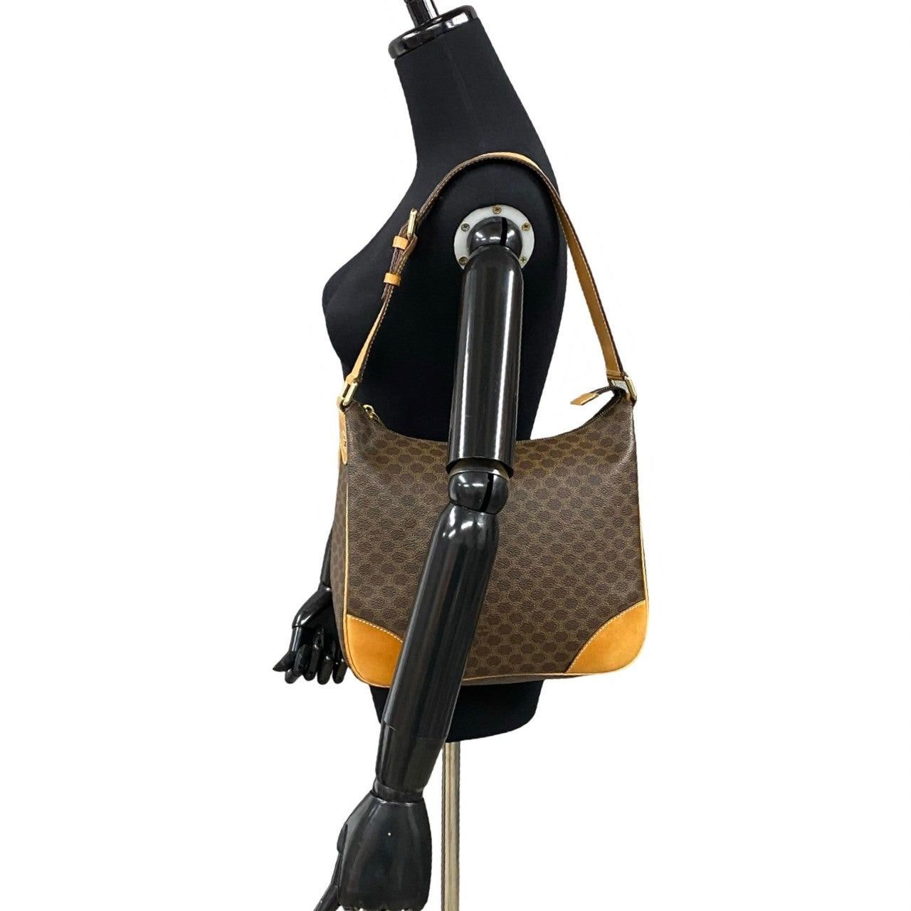Celine Celine Shoulder Bag Brown Leather Size ONE SIZE - 2 Thumbnail