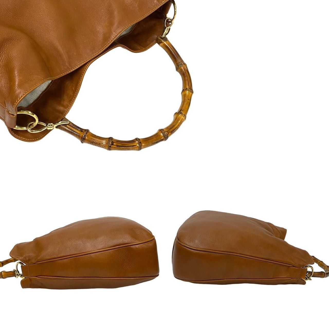 Gucci Gucci Shoulder Bag Brown Leather Size ONE SIZE - 5 Thumbnail