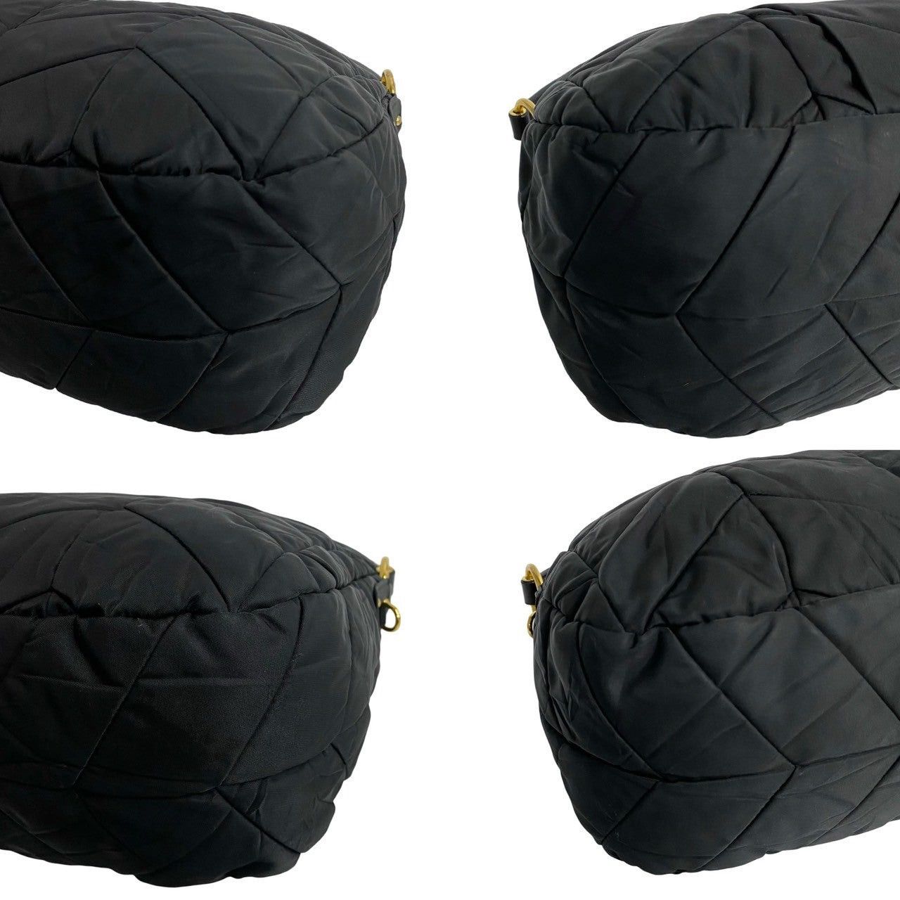 Prada Prada Handbag Black Leather Size ONE SIZE - 7 Thumbnail