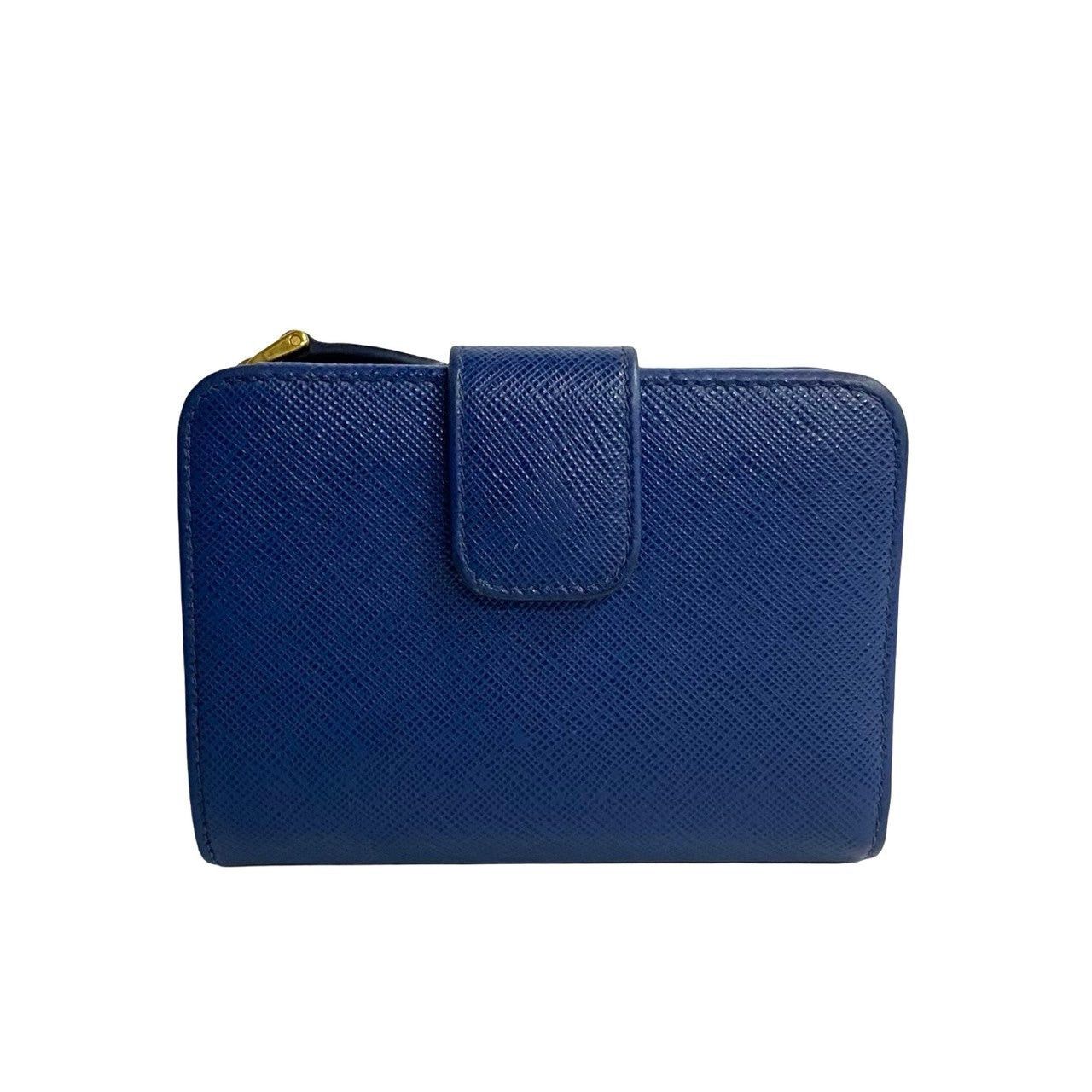Prada Prada Wallet Blue Leather Size ONE SIZE - 3 Thumbnail