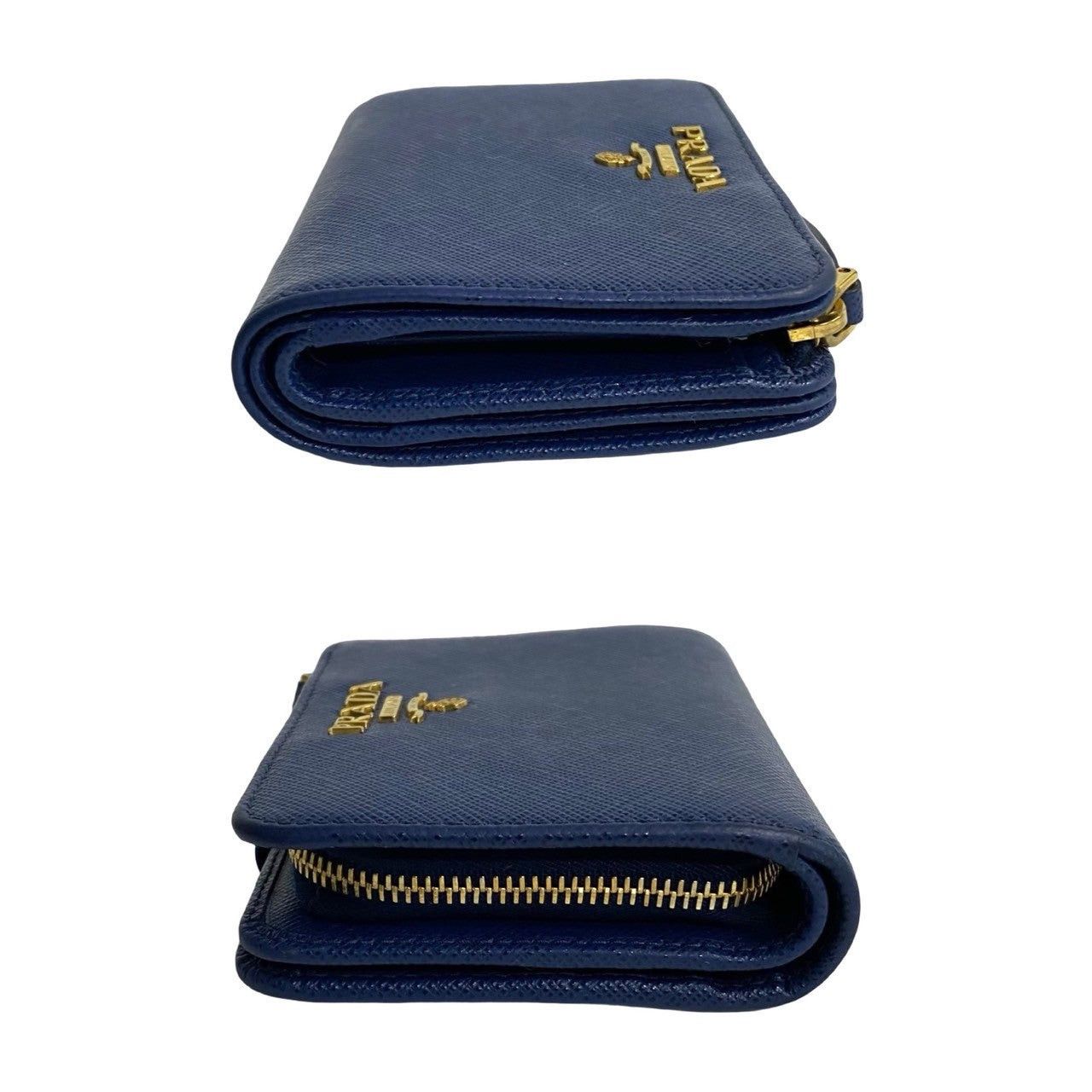 Prada Prada Wallet Blue Leather Size ONE SIZE - 4 Thumbnail