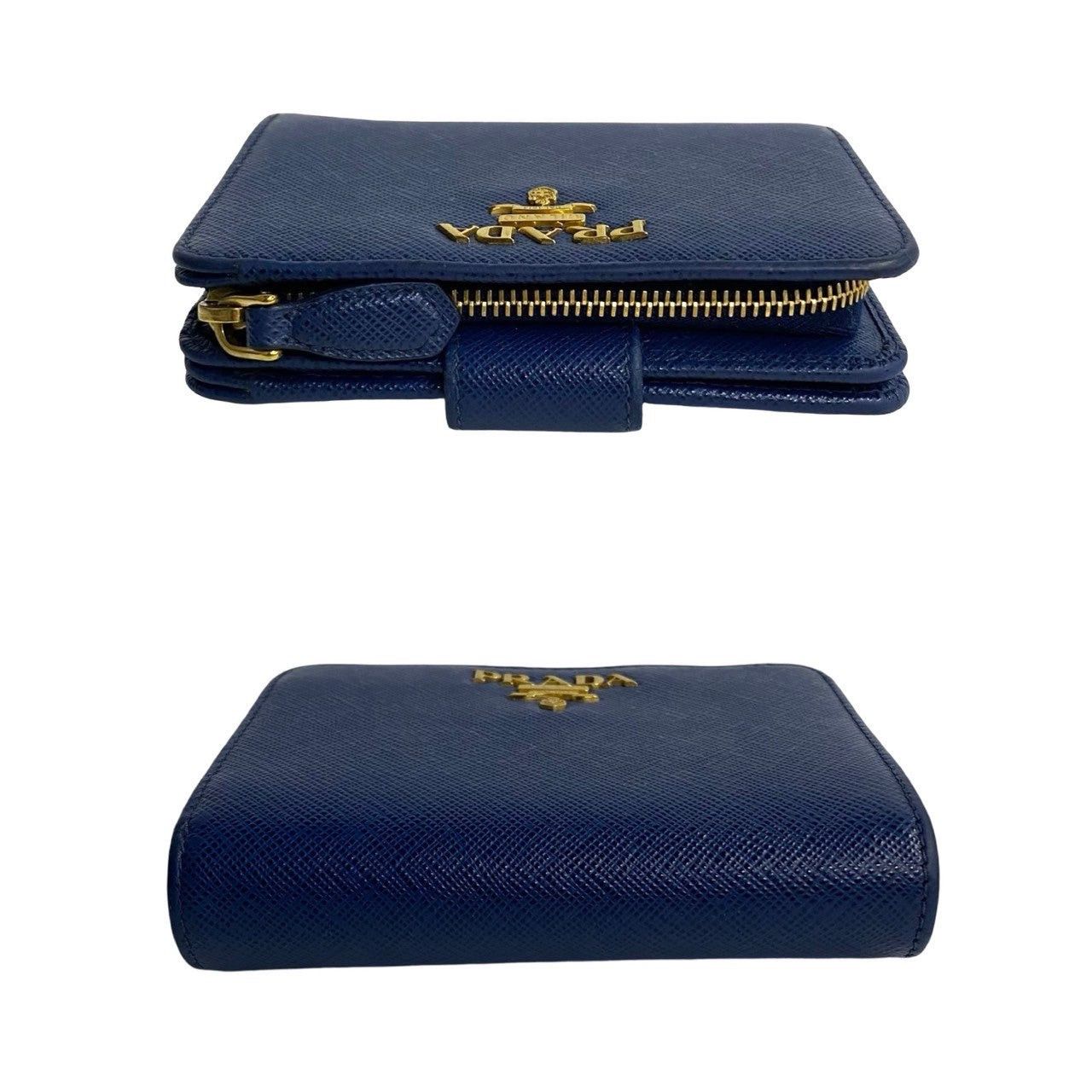 Prada Prada Wallet Blue Leather Size ONE SIZE - 5 Thumbnail
