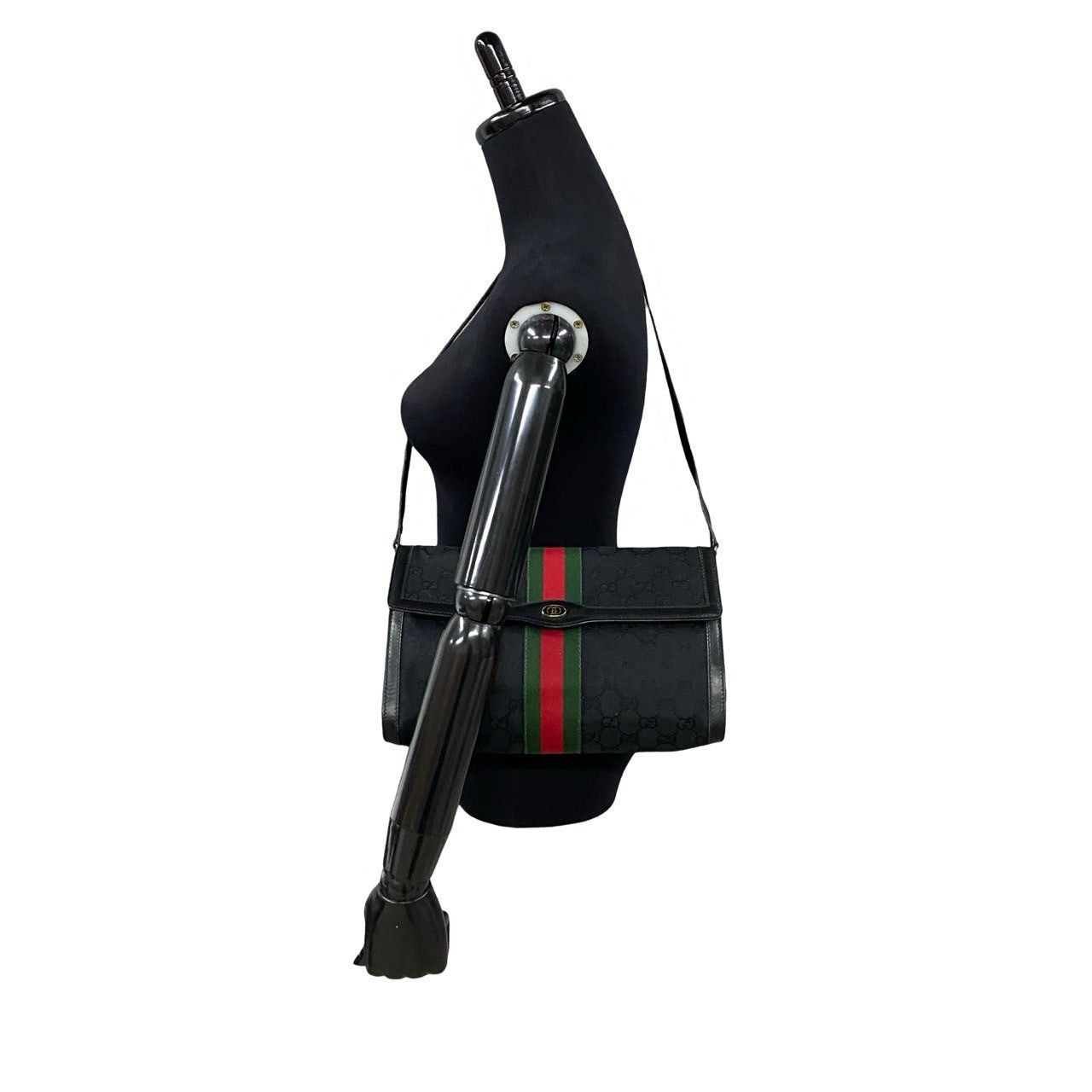 Gucci Gucci Shoulder Bag Black Leather Size ONE SIZE - 2 Thumbnail