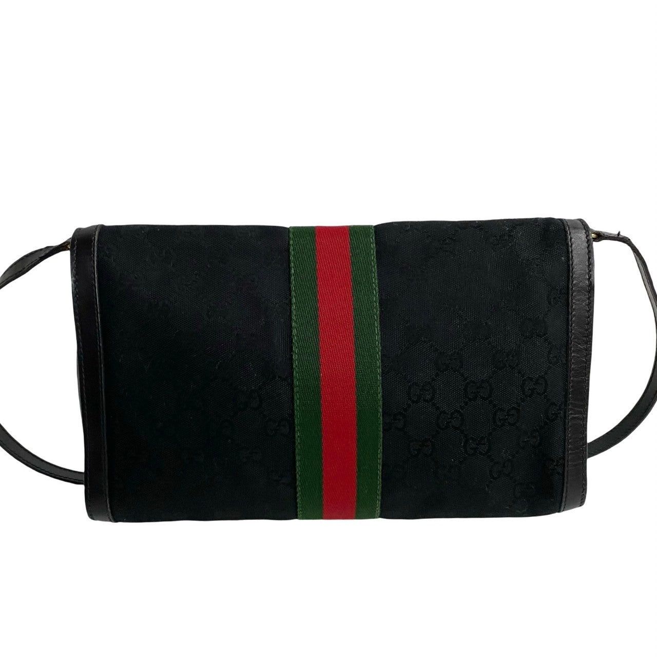 Gucci Gucci Shoulder Bag Black Leather Size ONE SIZE - 4 Thumbnail