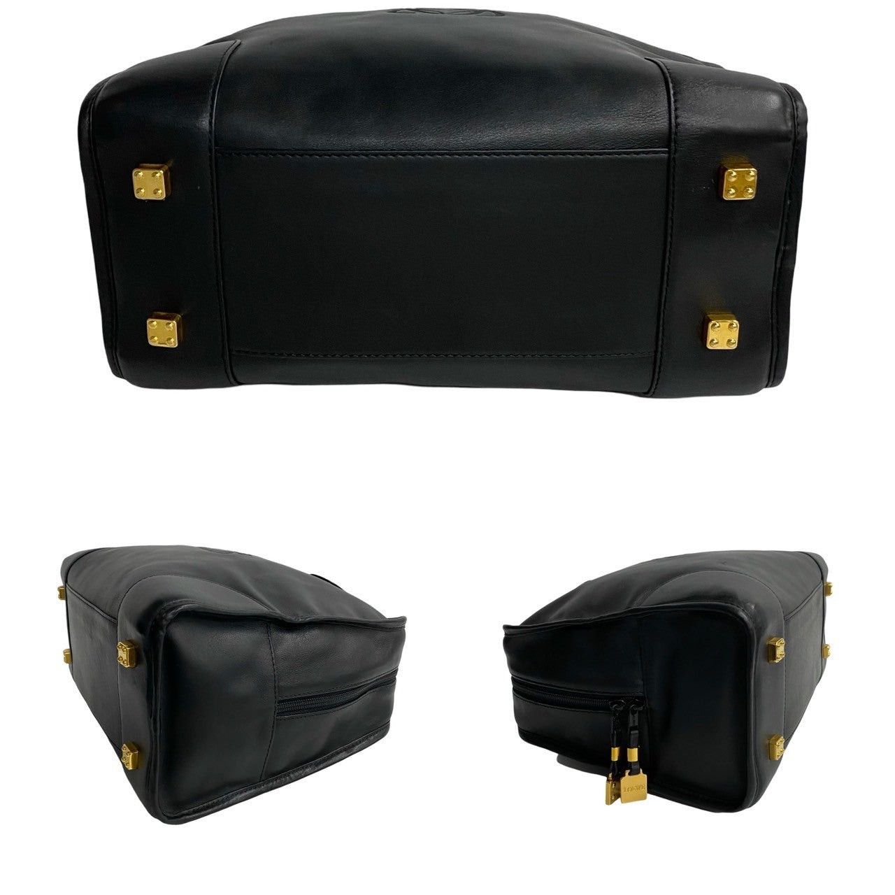 Loewe Loewe Handbag Black Leather Size ONE SIZE - 6 Thumbnail