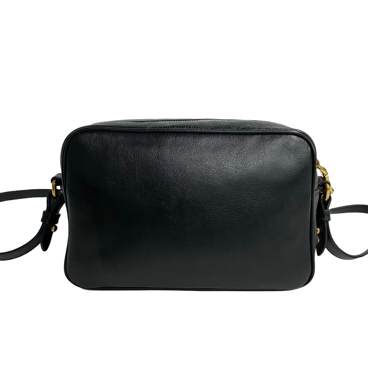 Prada Prada Shoulder Bag Black Leather Size ONE SIZE - 4 Thumbnail