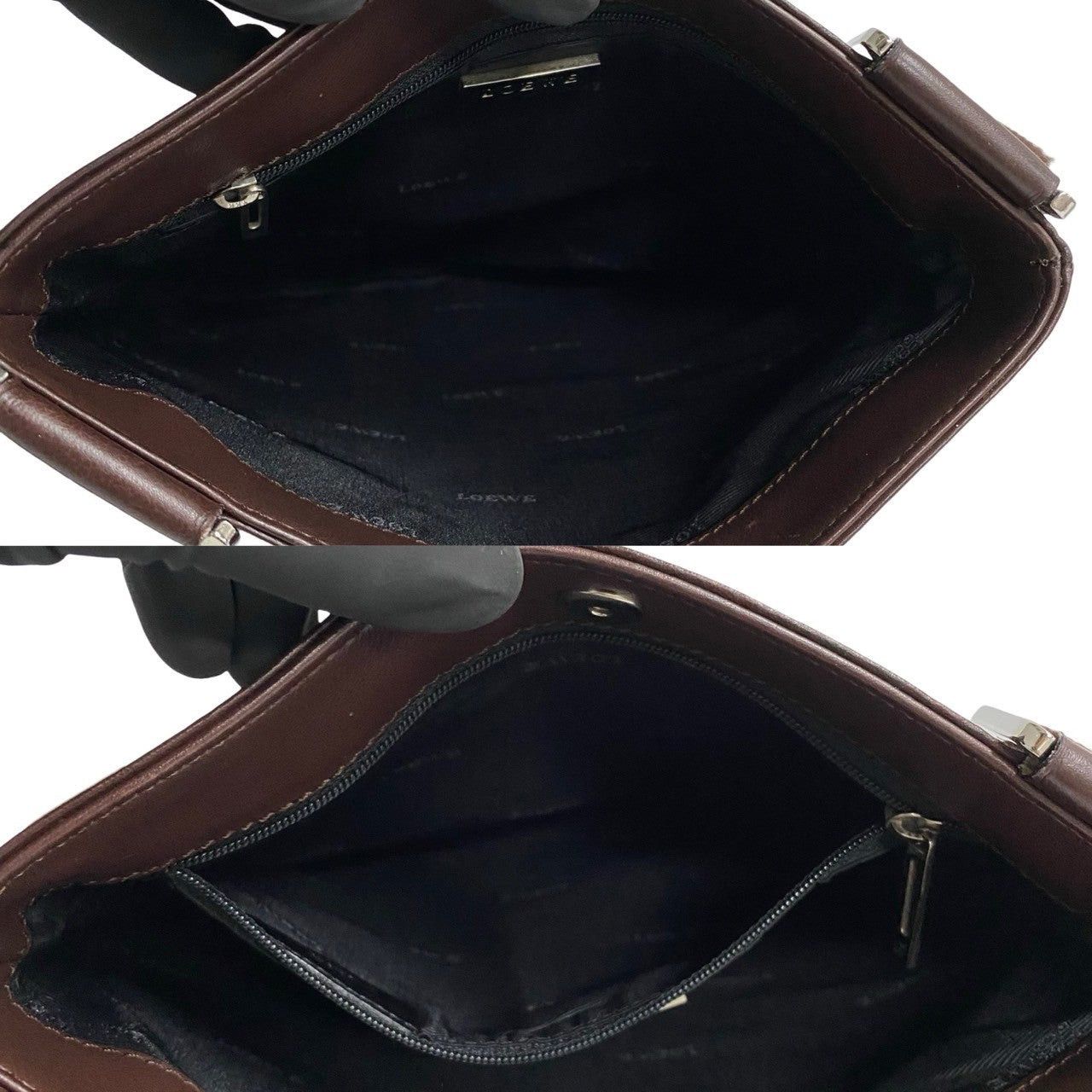 Loewe Loewe Shoulder Bag Brown Leather Size ONE SIZE - 8 Thumbnail