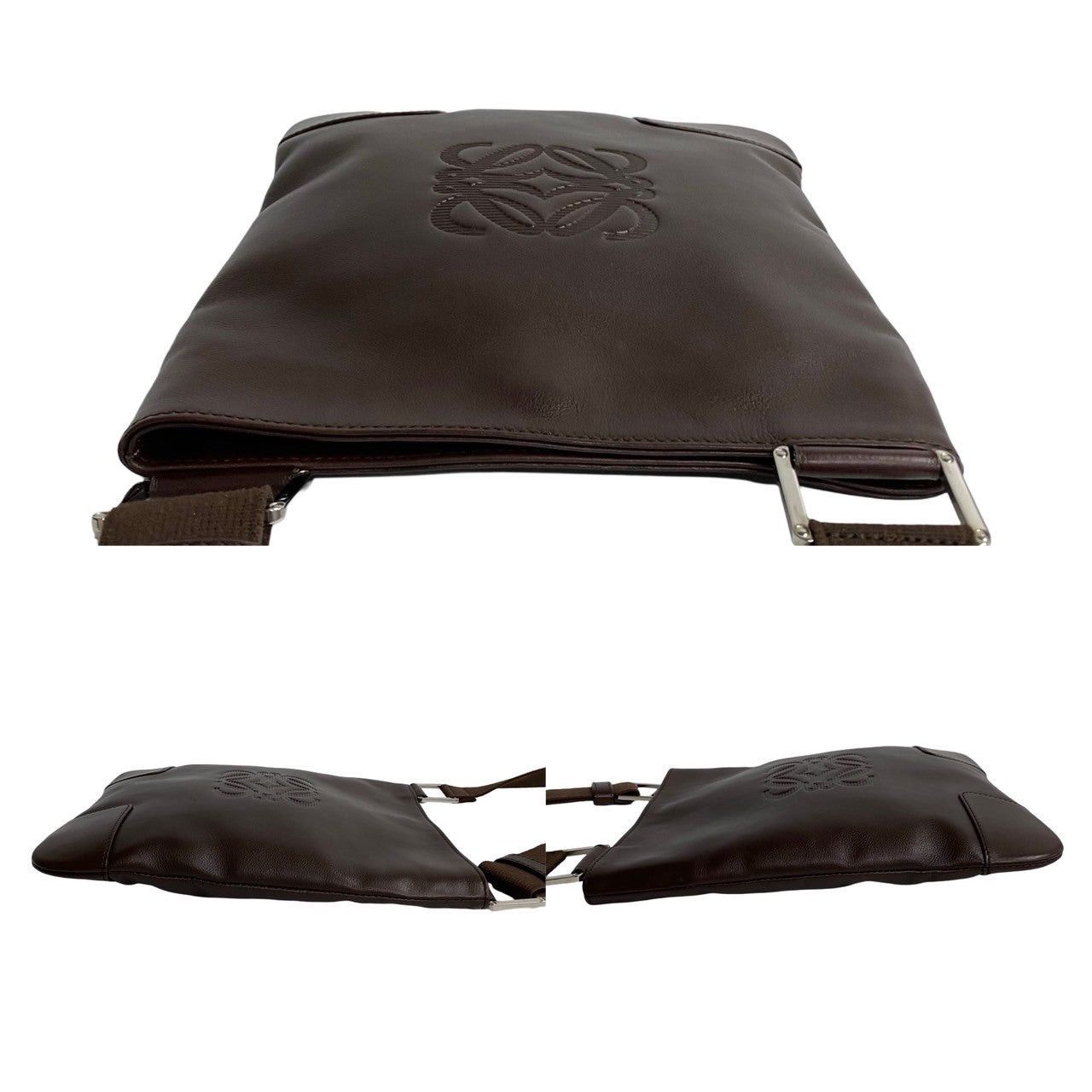 Loewe Loewe Shoulder Bag Brown Leather Size ONE SIZE - 5 Thumbnail