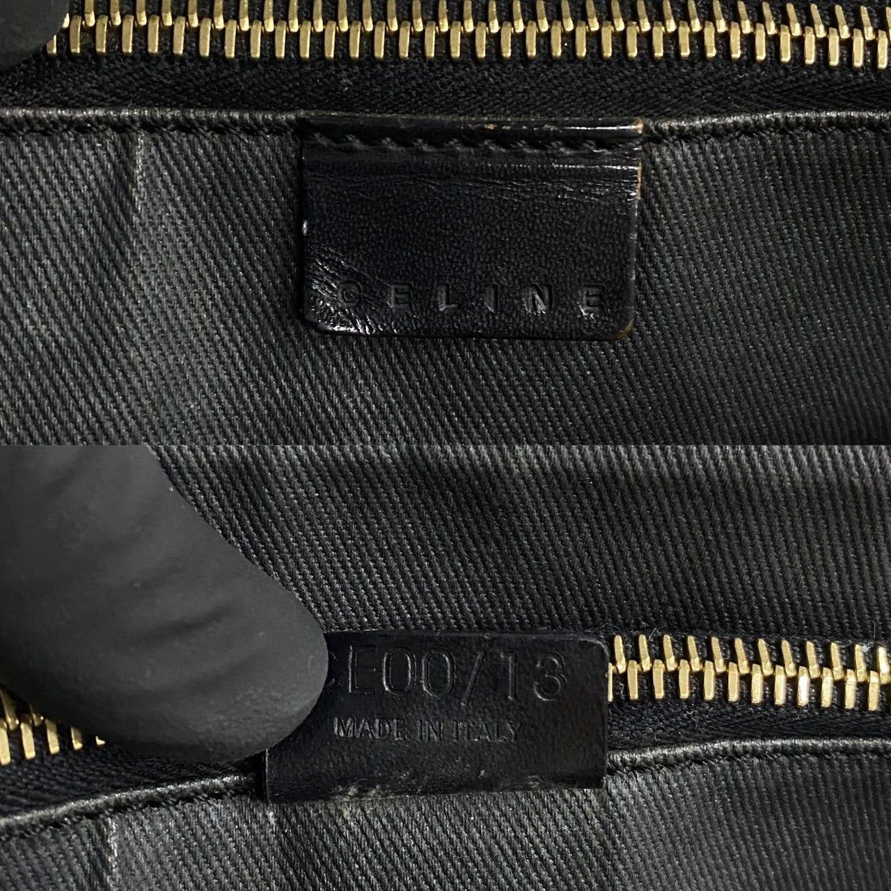 Celine Celine Tote Bag Black Leather Size ONE SIZE - 3 Thumbnail