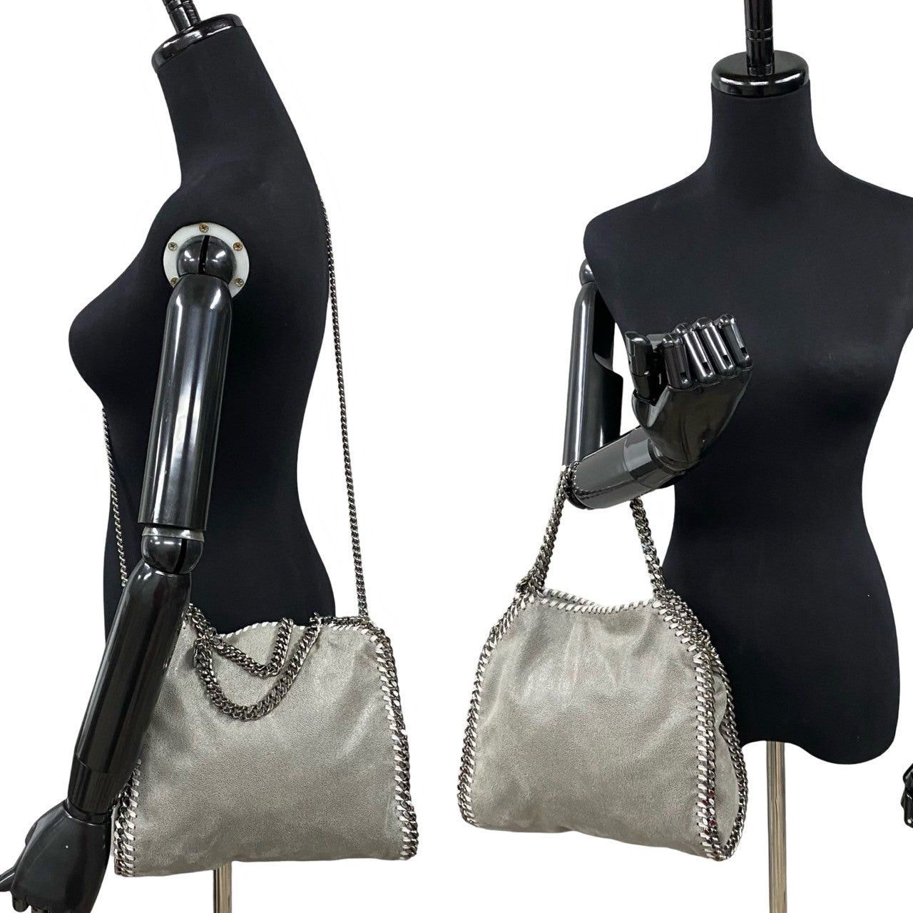 Stella McCartney Stella Mccartney Shoulder Bag Gray Leather Size ONE SIZE - 2 Thumbnail
