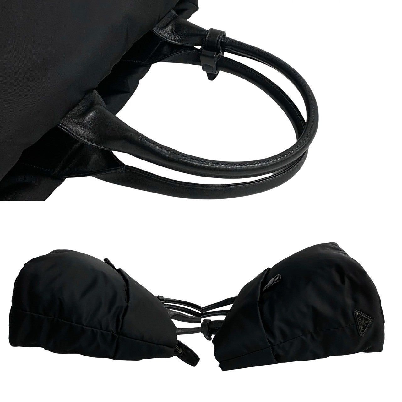 Prada Prada Shoulder Bag Black Nylon Size ONE SIZE - 4 Thumbnail