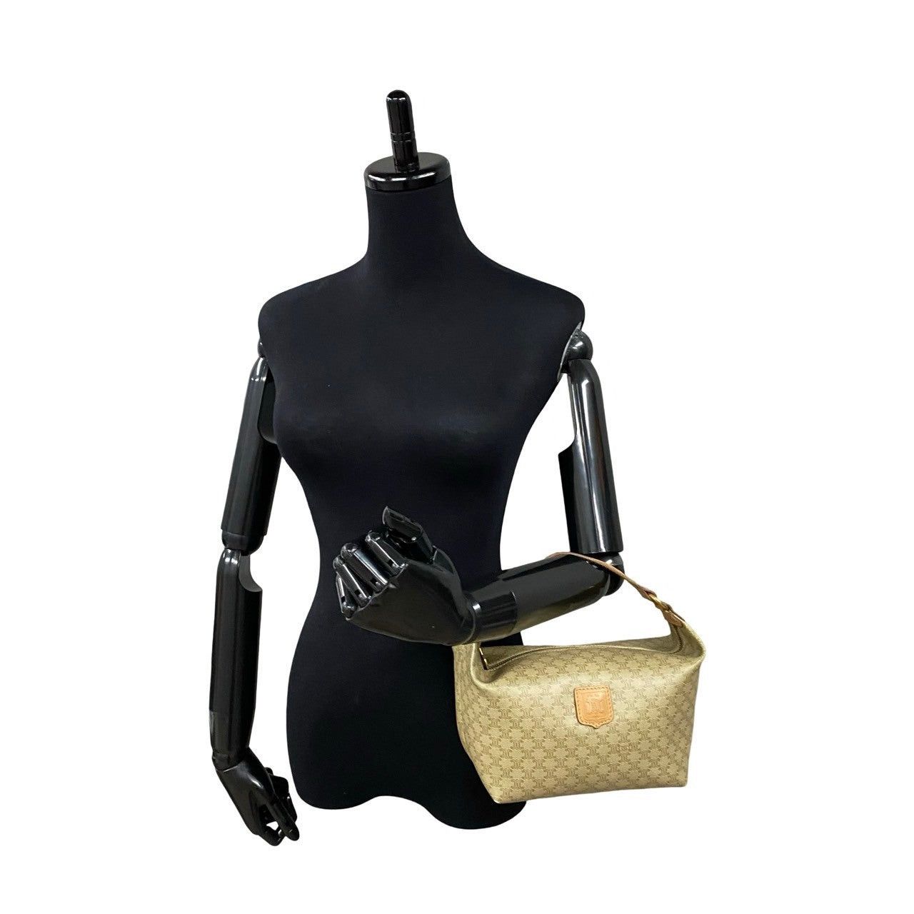 Celine Celine Handbag Beige Leather Size ONE SIZE - 2 Thumbnail