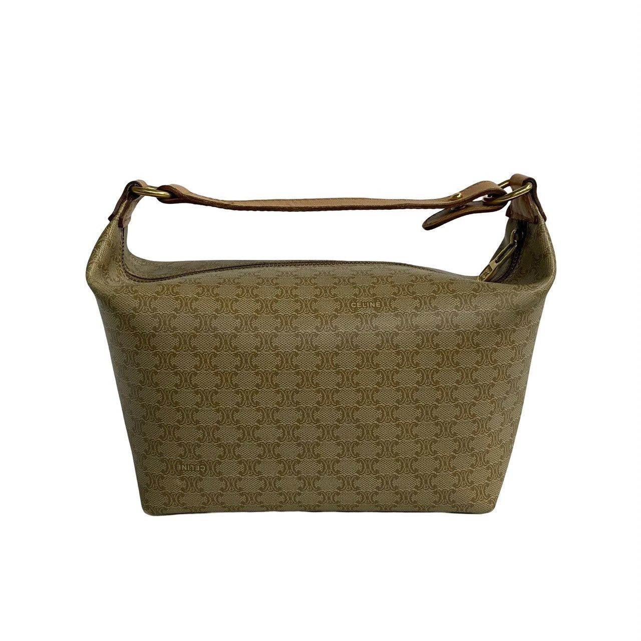 Celine Celine Handbag Beige Leather Size ONE SIZE - 4 Thumbnail