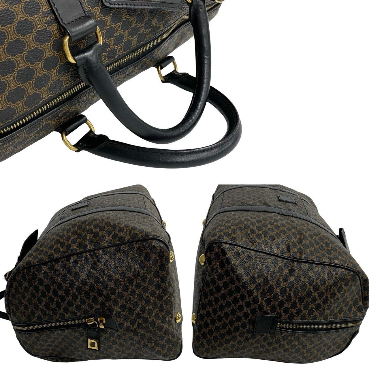 Celine Celine Handbag Brown Leather Size ONE SIZE - 5 Thumbnail