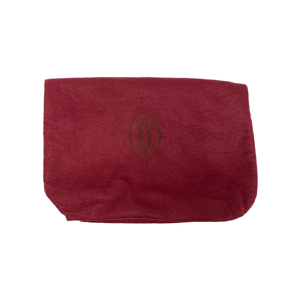 Cartier Cartier Shoulder Bag Bordeaux Leather Size ONE SIZE - 9 Thumbnail