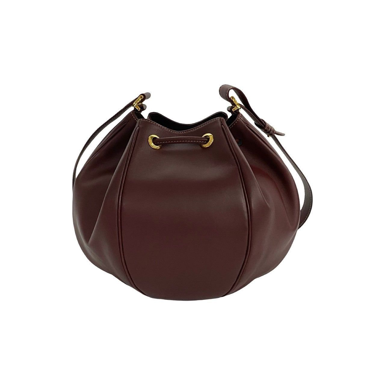 Cartier Cartier Shoulder Bag Bordeaux Leather Size ONE SIZE - 4 Thumbnail