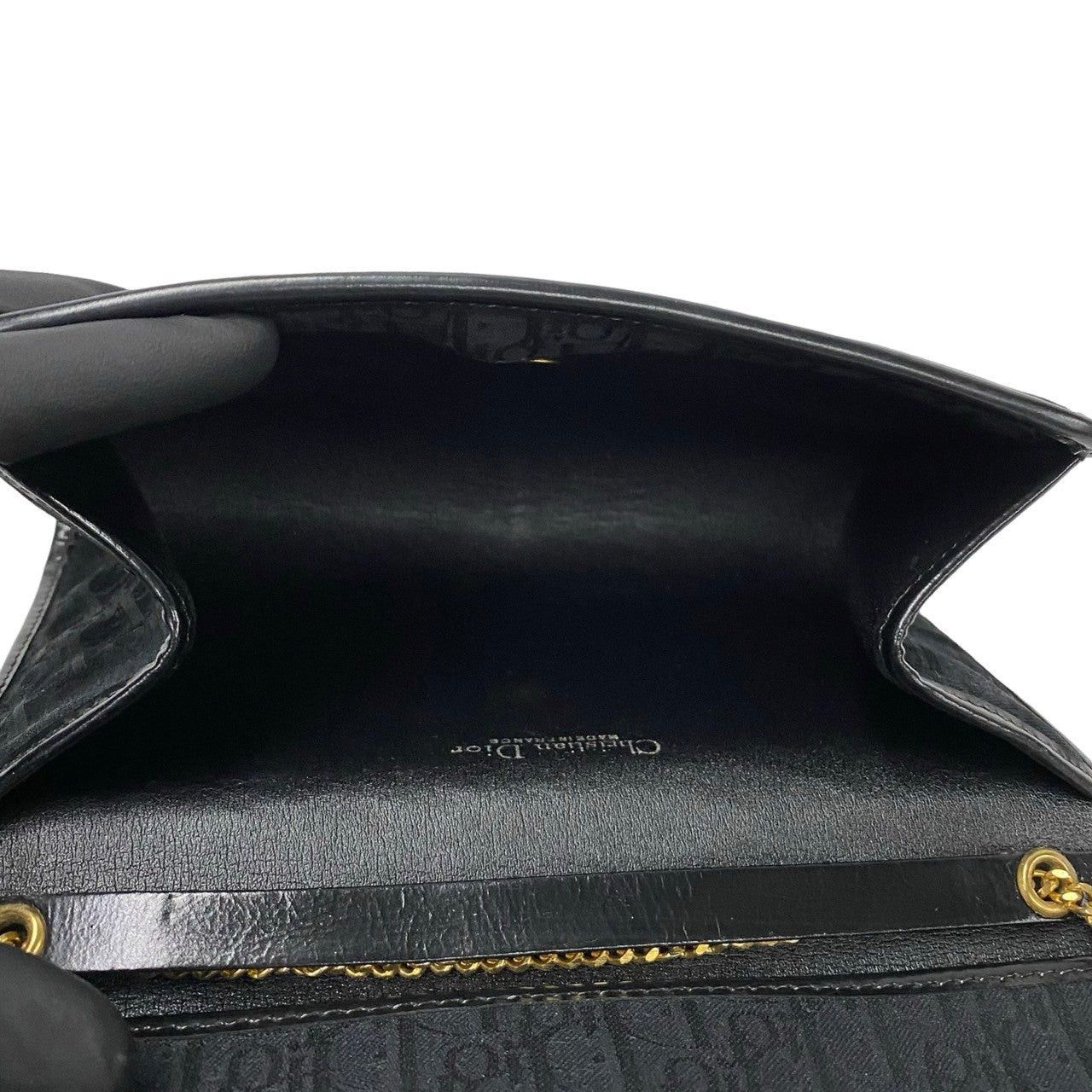 Dior Dior Shoulder Bag Black Leather Size ONE SIZE - 9 Thumbnail