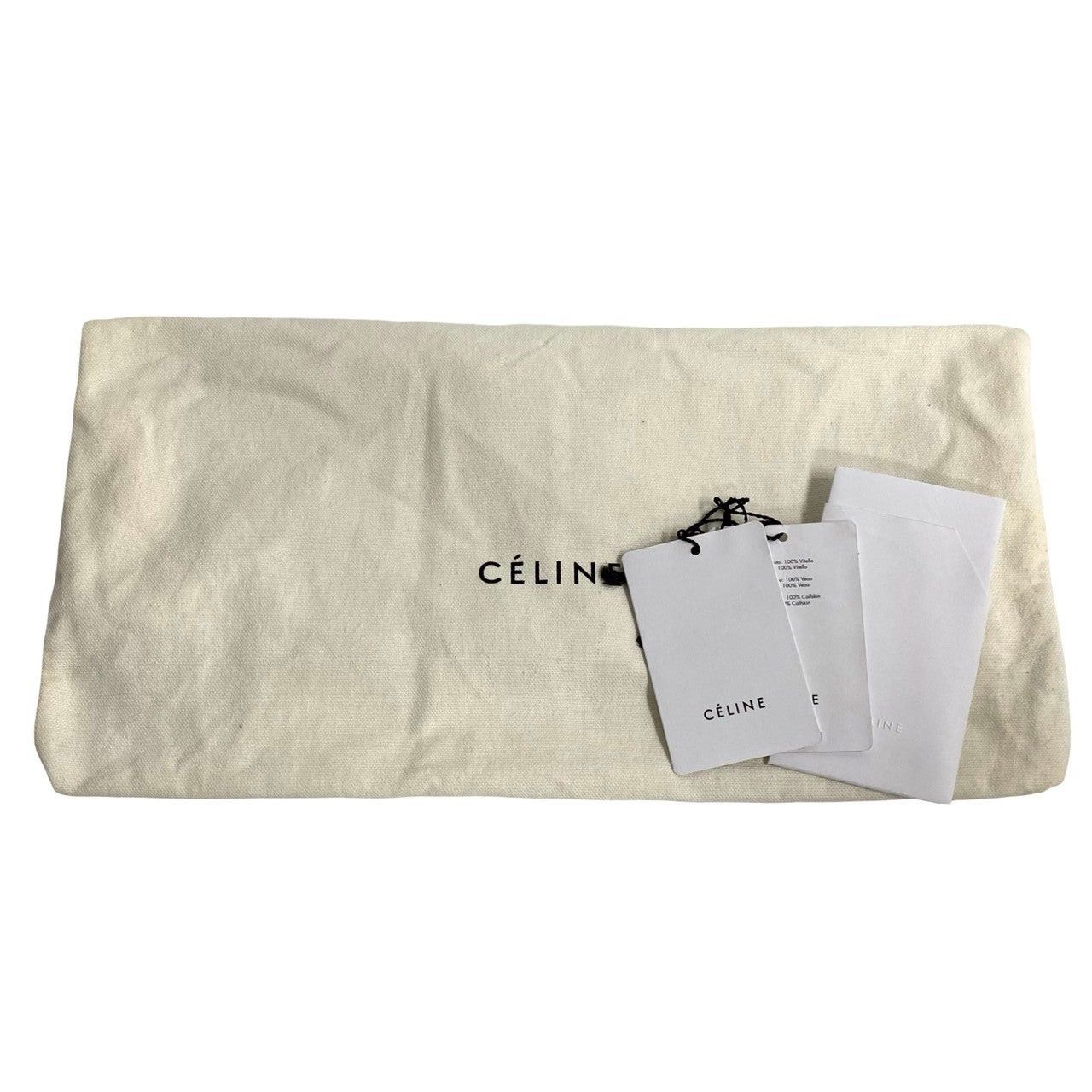Celine Celine Shoulder Bag Beige Leather Size ONE SIZE - 9 Thumbnail