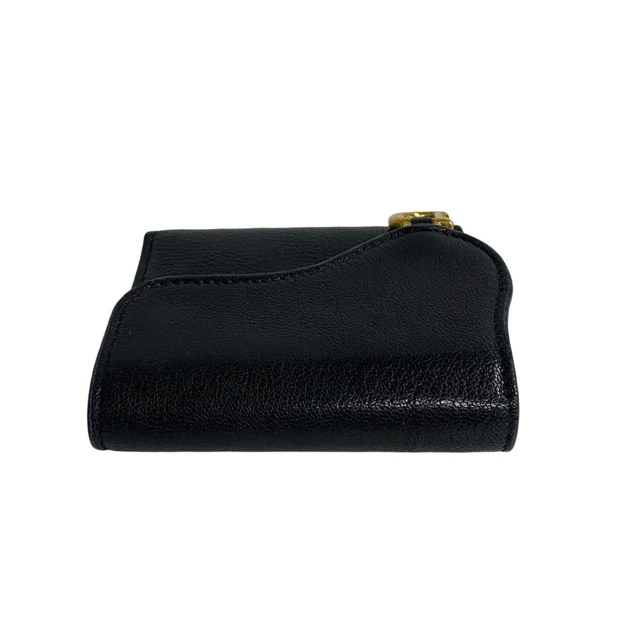 Dior Dior Wallet Black Leather Size ONE SIZE - 4 Thumbnail