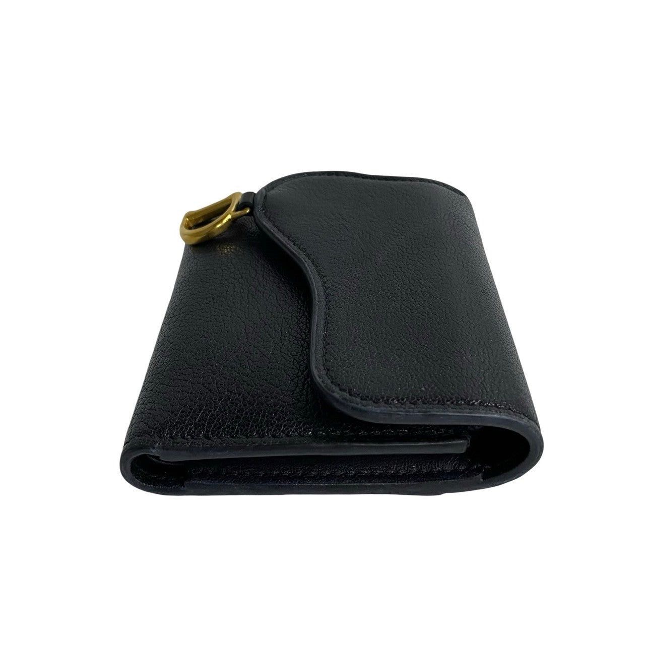Dior Dior Wallet Black Leather Size ONE SIZE - 6 Thumbnail