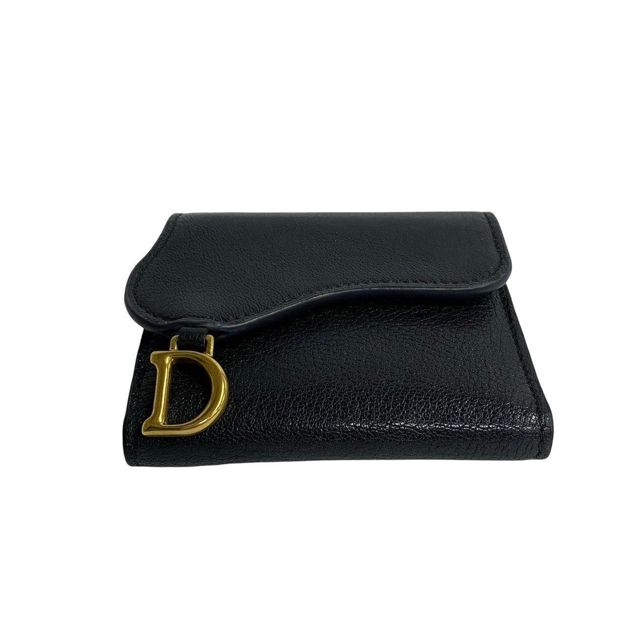 Dior Dior Wallet Black Leather Size ONE SIZE - 7 Thumbnail
