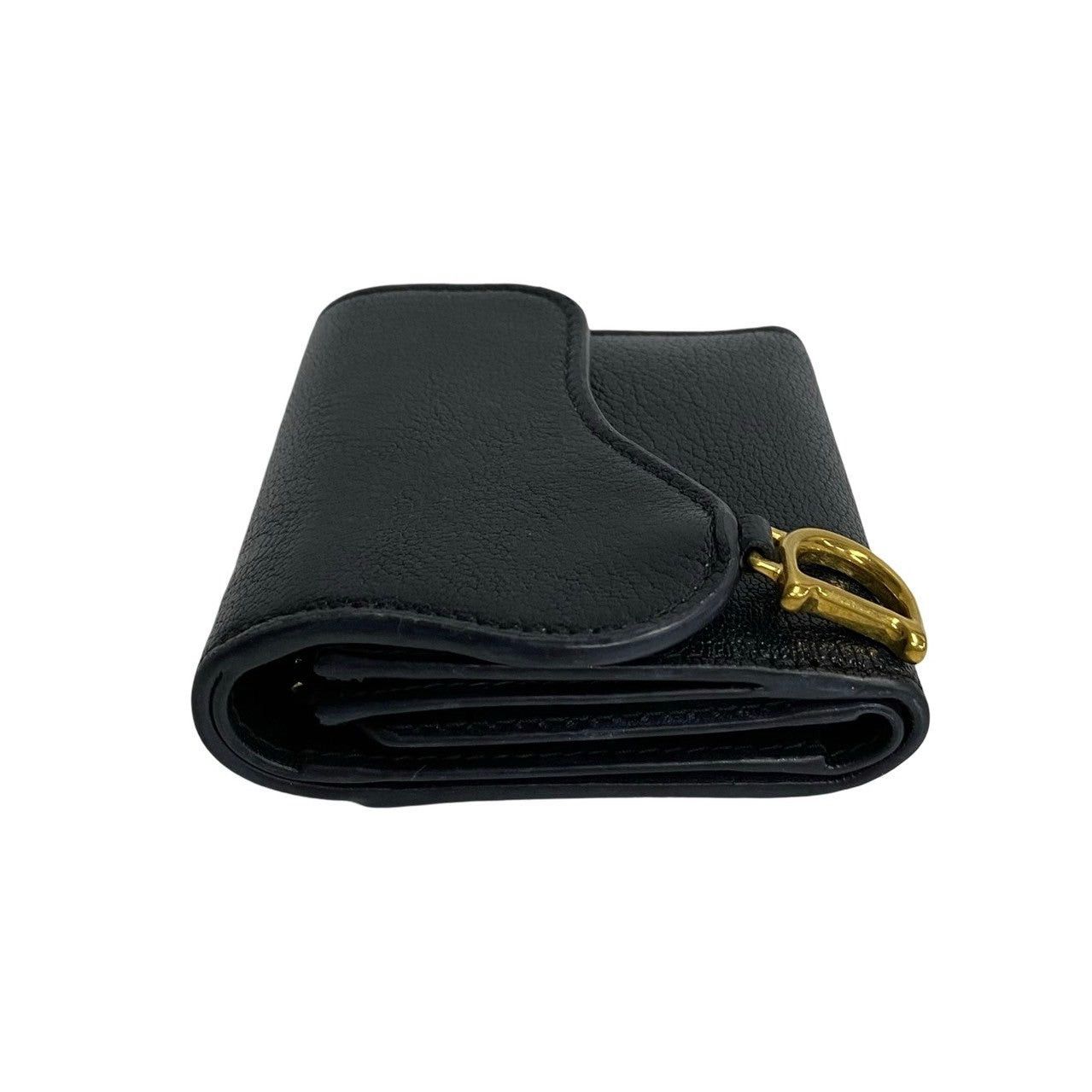Dior Dior Wallet Black Leather Size ONE SIZE - 5 Thumbnail