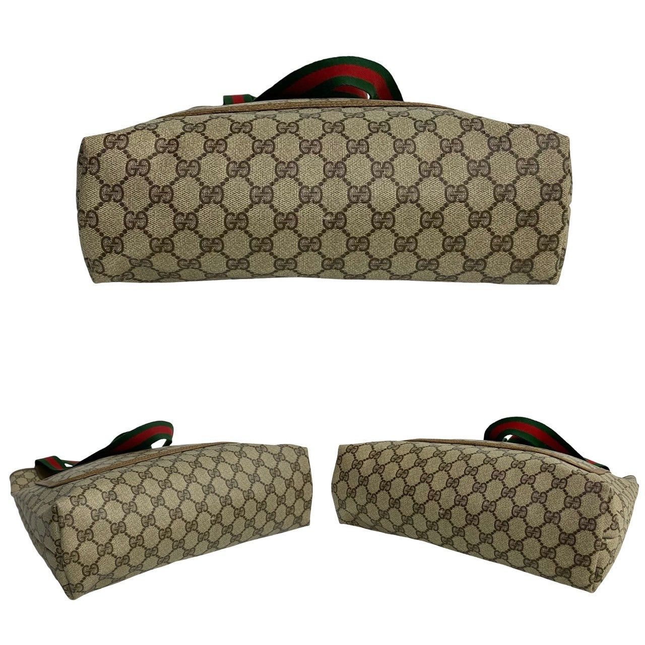 Gucci Gucci Tote Bag Brown PVC Size ONE SIZE - 6 Thumbnail
