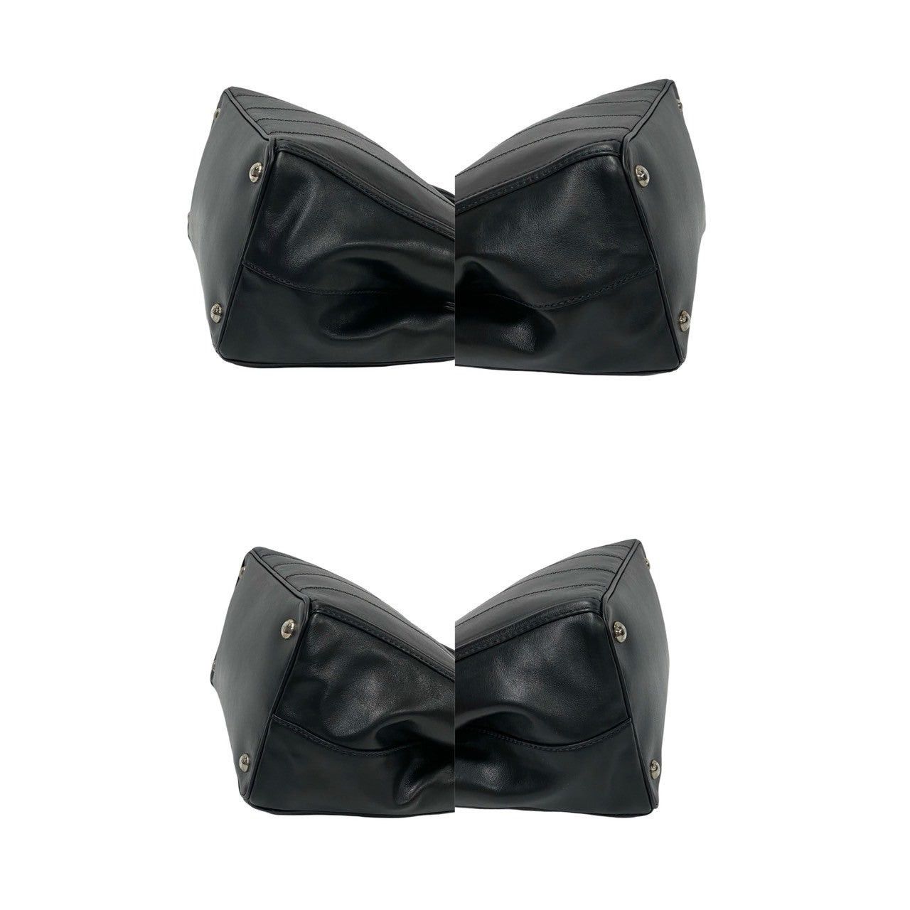 Prada Prada Shoulder Bag Black Leather Size ONE SIZE - 7 Thumbnail
