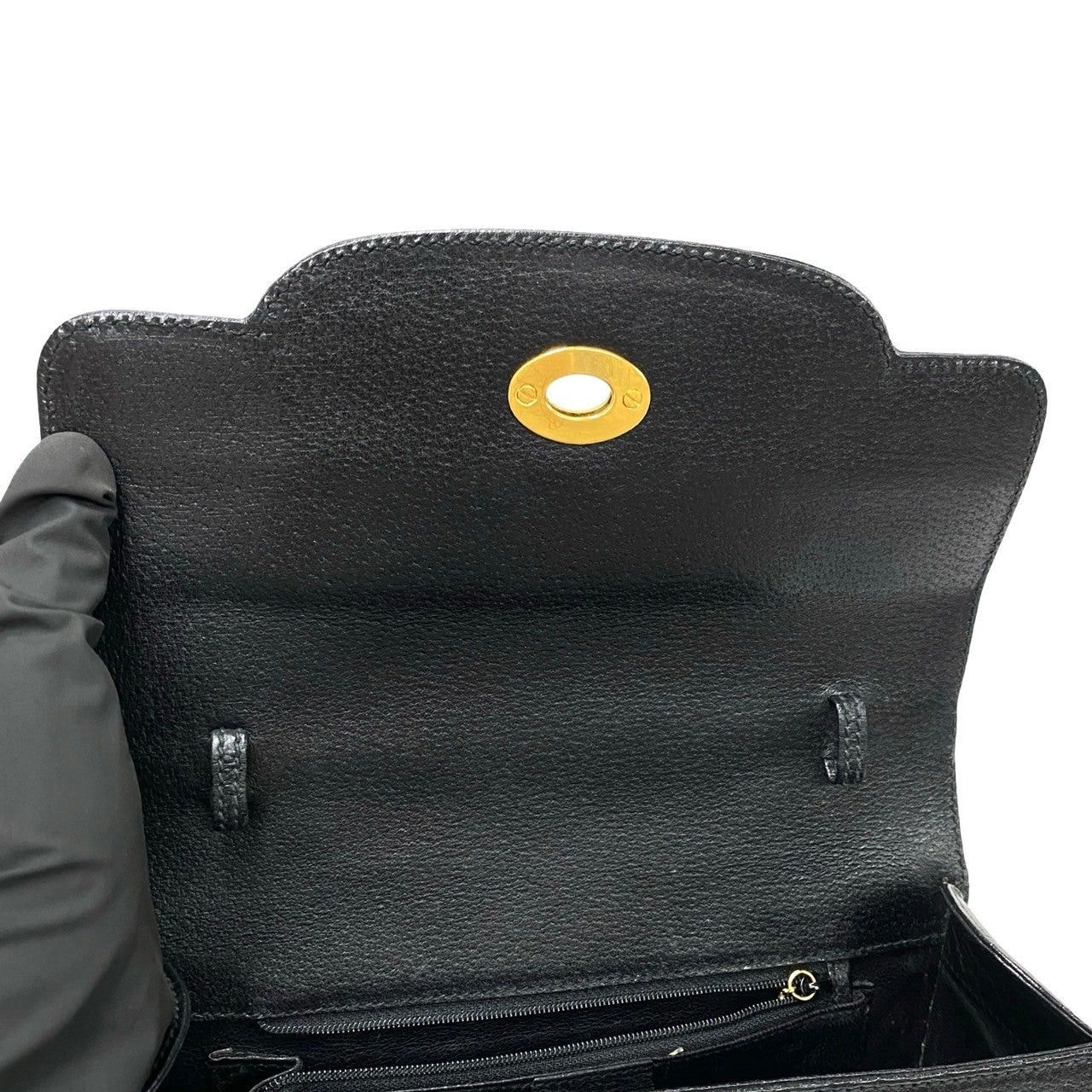 Gucci Gucci Shoulder Bag Black Leather Size ONE SIZE - 9 Thumbnail