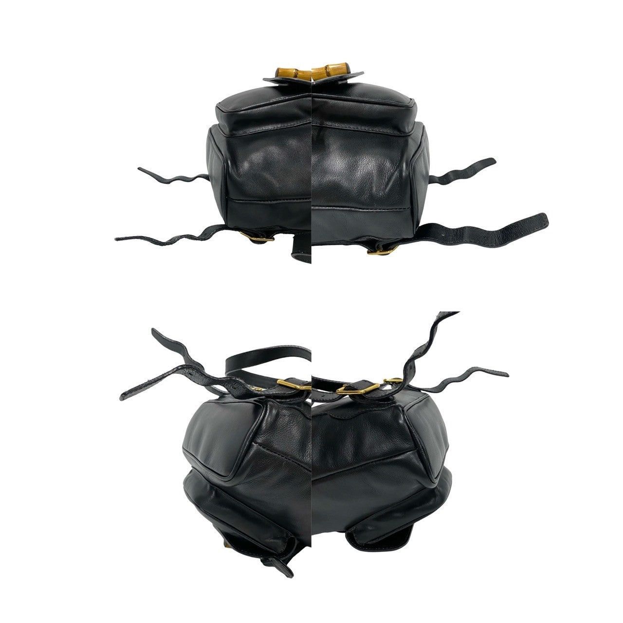 Gucci Gucci Backpack Black Leather Size ONE SIZE - 7 Thumbnail