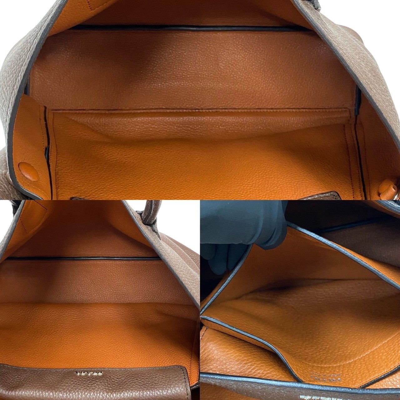 Prada Prada Shoulder Bag Brown Leather Size ONE SIZE - 8 Thumbnail