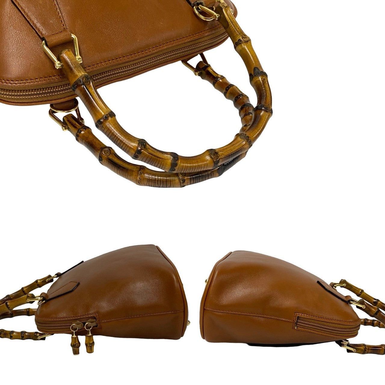 Gucci Gucci Shoulder Bag Brown Leather Size ONE SIZE - 5 Thumbnail
