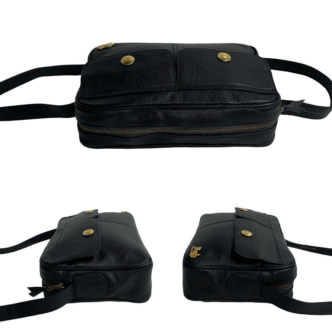 Celine Celine Shoulder Bag Black Vitello Size ONE SIZE - 5 Thumbnail