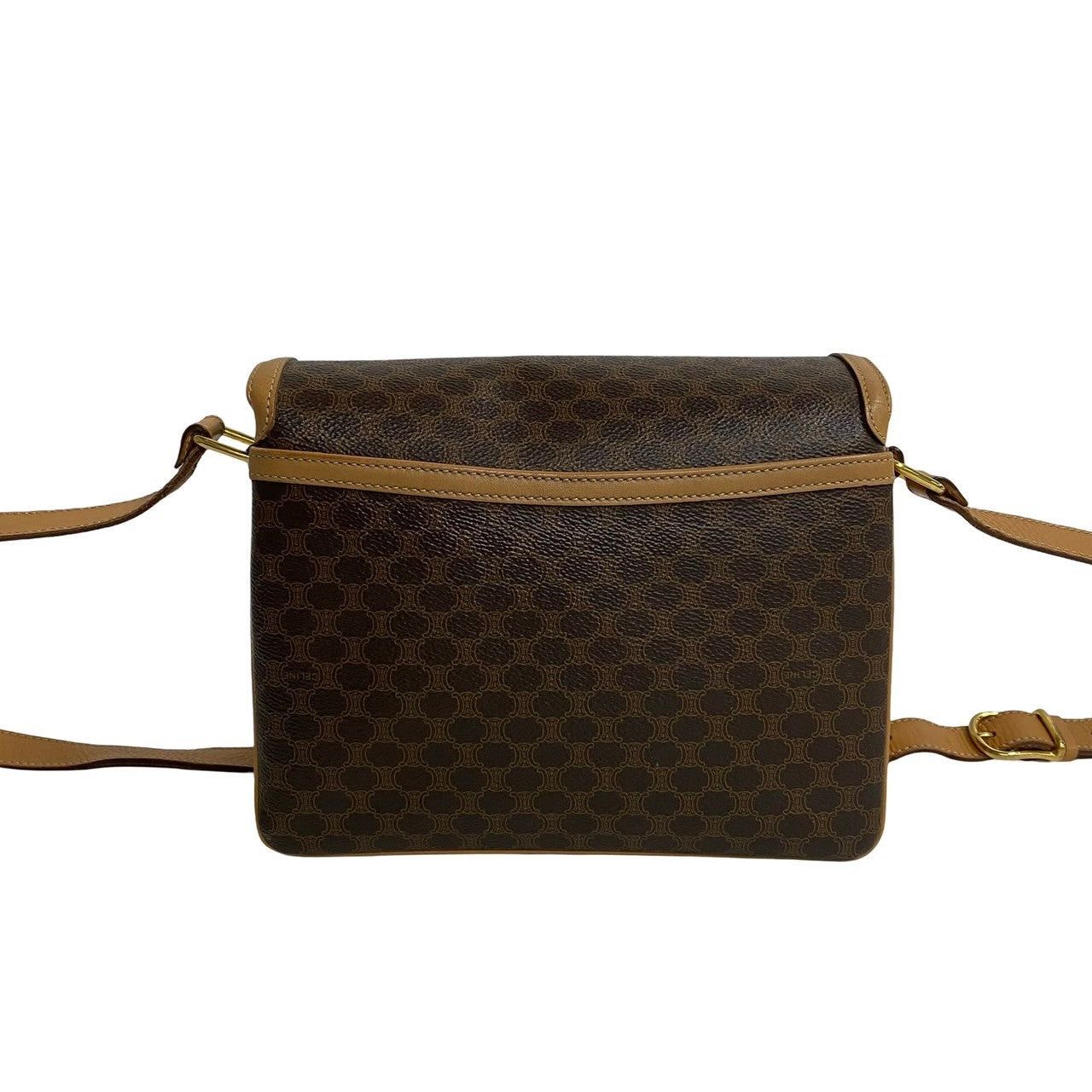 Celine Celine Shoulder Bag Brown Leather Size ONE SIZE - 4 Thumbnail