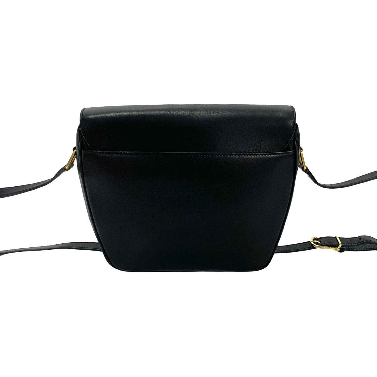 Celine Celine Shoulder Bag Black Leather Size ONE SIZE - 4 Thumbnail