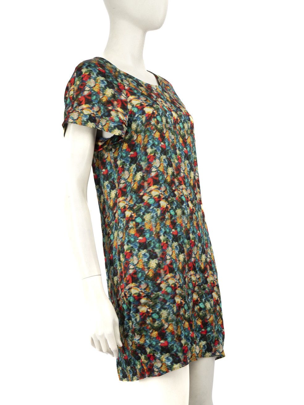 Erdem Abstract Mini Short Sleeve Dress Size M / US 6-8 / IT 42-44 - 2 Thumbnail