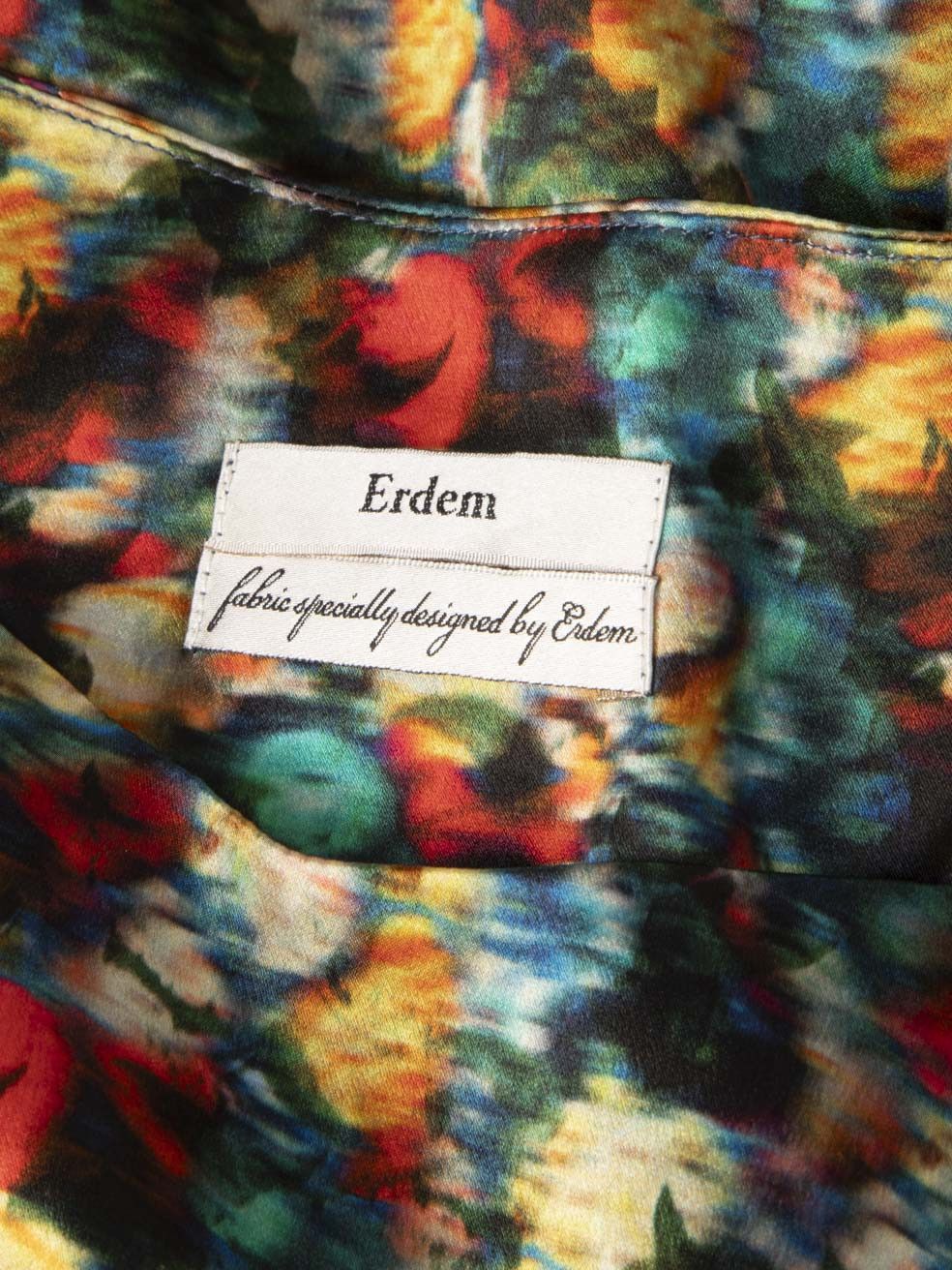 Erdem Abstract Mini Short Sleeve Dress Size M / US 6-8 / IT 42-44 - 5 Thumbnail