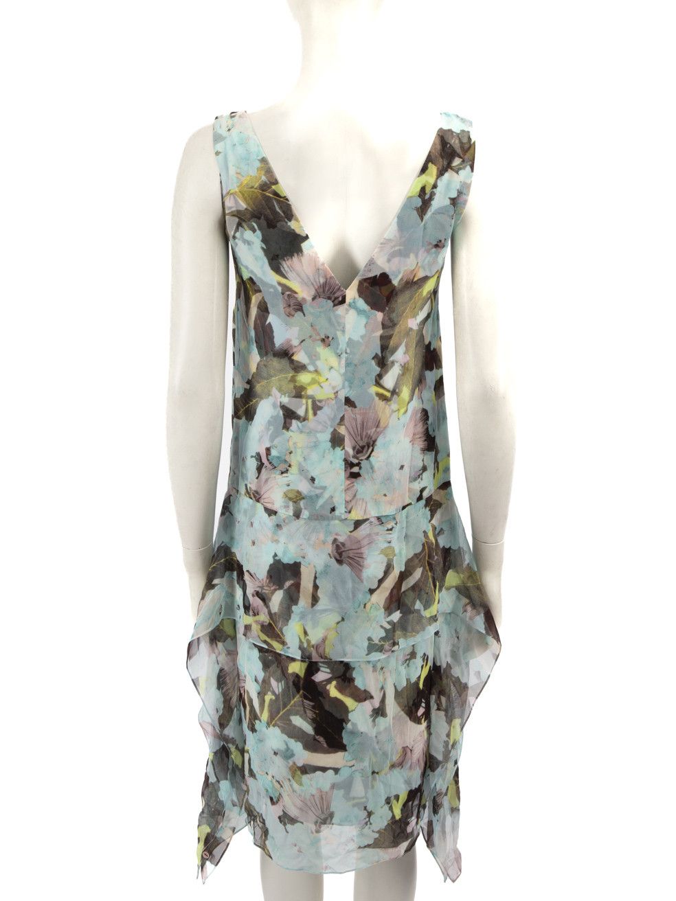 Erdem Floral Abstract Print Knee Length Dress Size M / US 6-8 / IT 42-44 - 3 Thumbnail