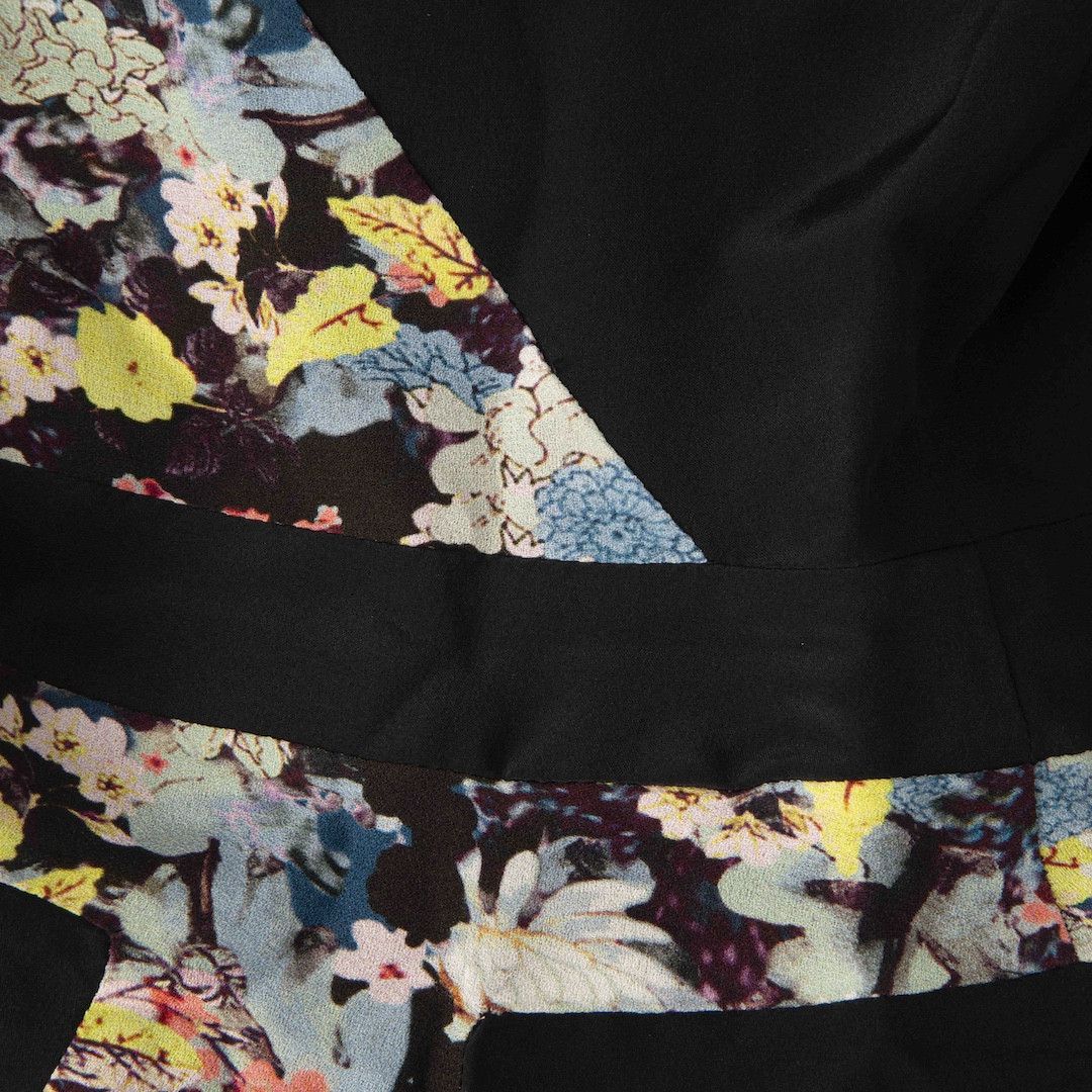 Erdem Floral Panelled Mini Dress Size M / US 6-8 / IT 42-44 - 4 Thumbnail