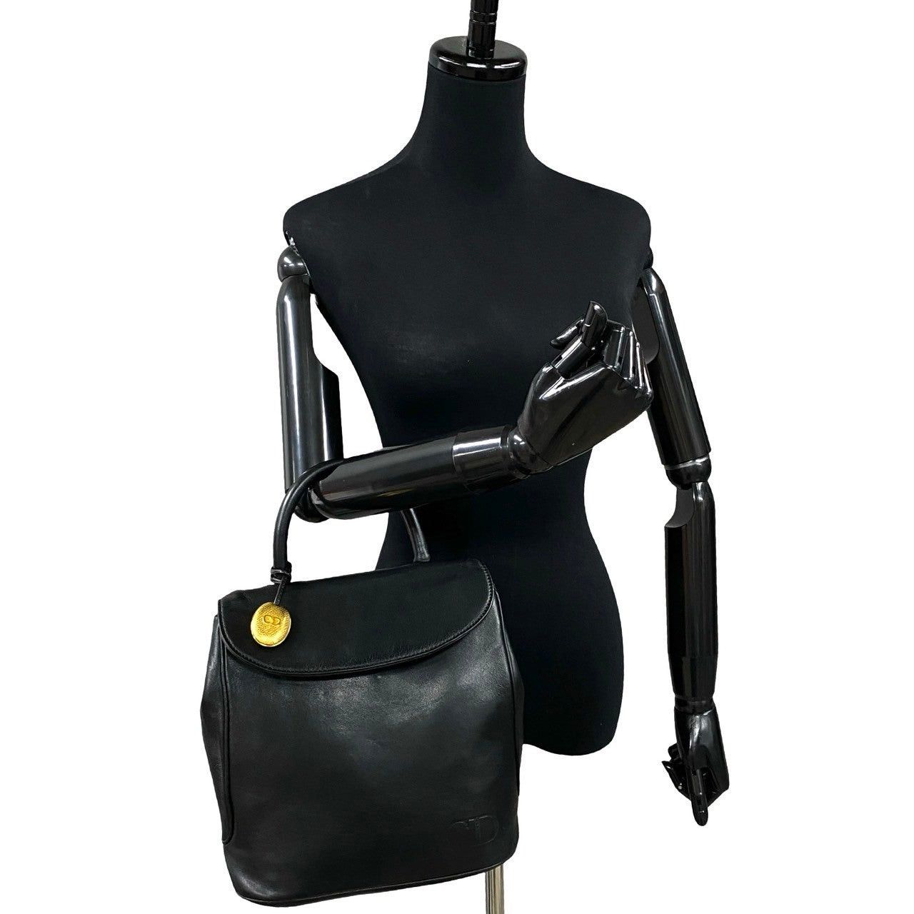 Dior Dior Handbag Black Leather Size ONE SIZE - 2 Thumbnail