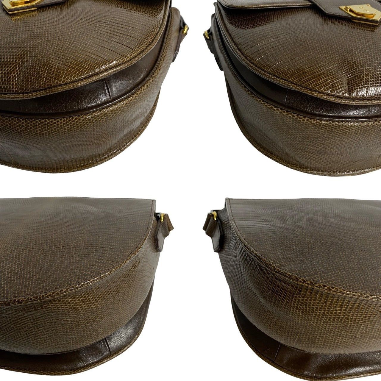 Yves Saint Laurent Yves Saint Laurent Shoulder Bag Brown Leather Size ONE SIZE - 7 Thumbnail