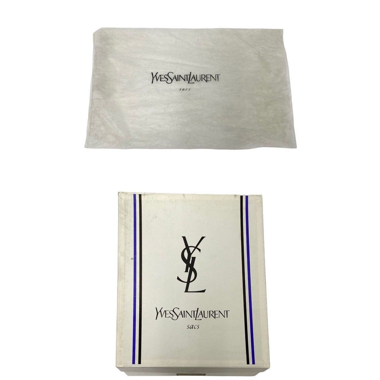 Yves Saint Laurent Yves Saint Laurent Shoulder Bag White Leather Size ONE SIZE - 9 Thumbnail