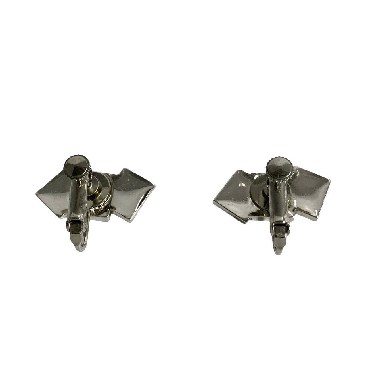 Yves Saint Laurent Yves Saint Laurent Earrings Silver Undefined Size ONE SIZE - 3 Thumbnail
