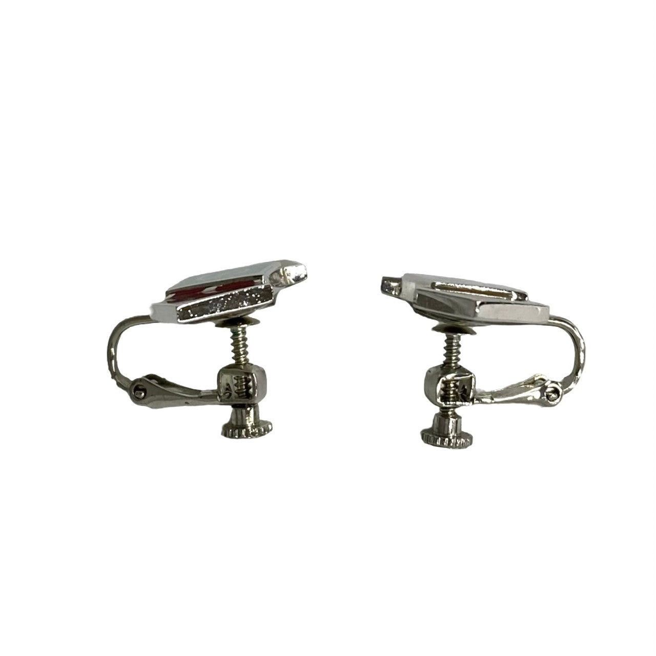Yves Saint Laurent Yves Saint Laurent Earrings Silver Undefined Size ONE SIZE - 4 Thumbnail