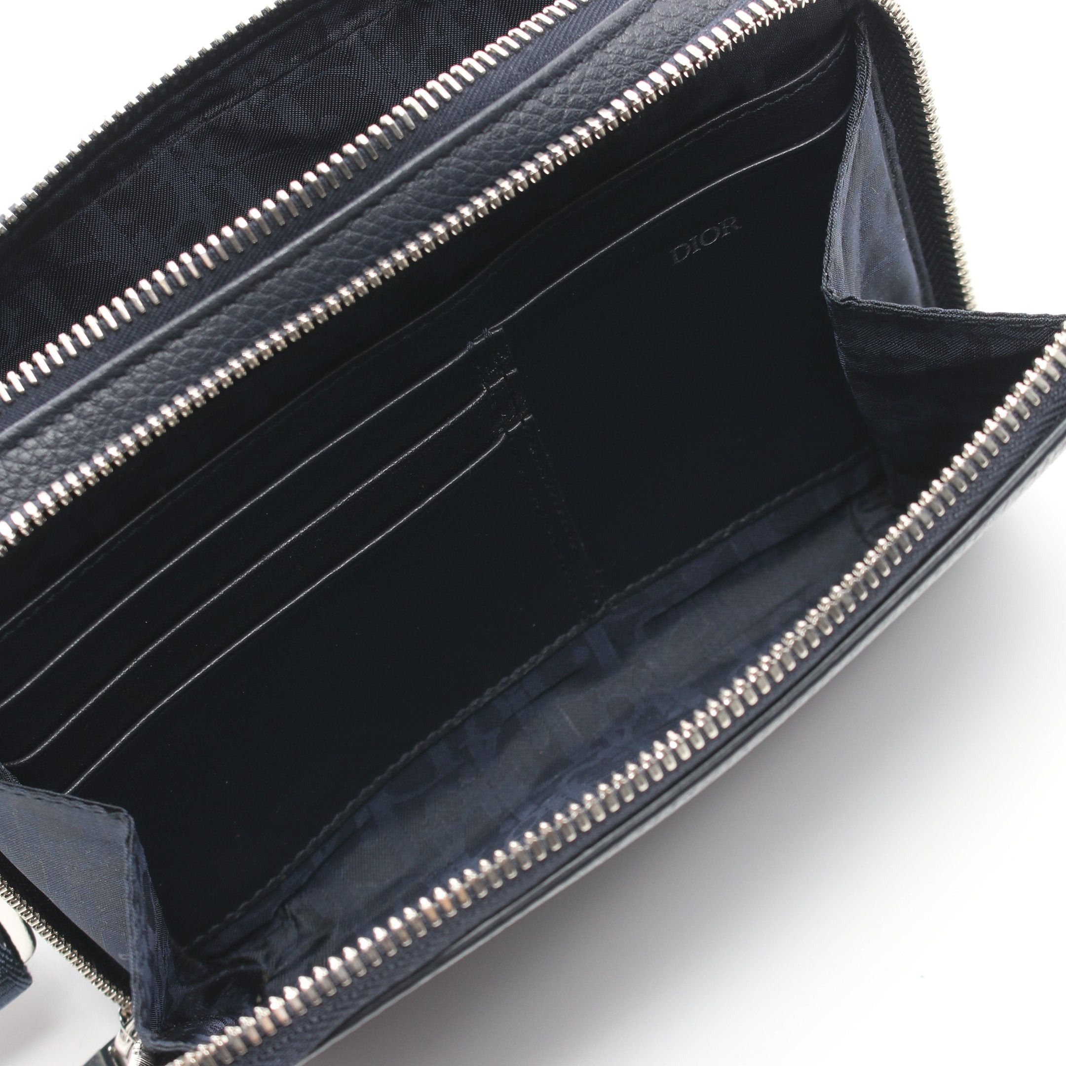 Dior Dior Christian Dior * Nike Air Shoulder Bag Leather Dark Navy Size ONE SIZE - 6 Thumbnail