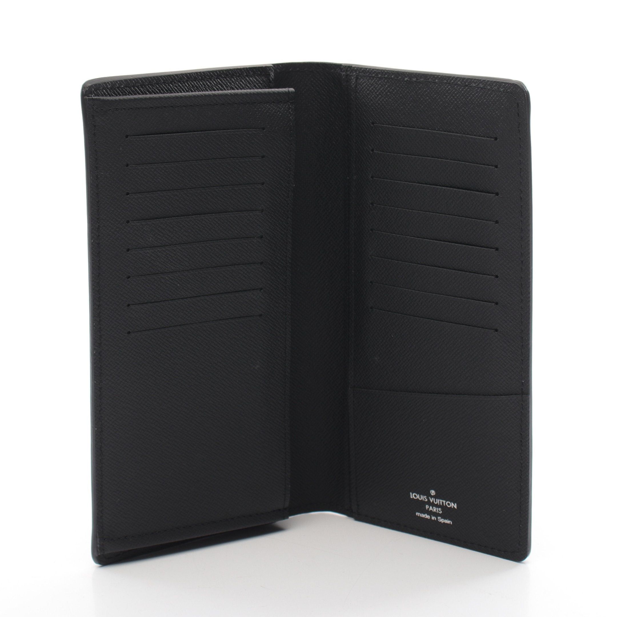 Louis Vuitton Louis Vuitton Portefeuil Brother Epi Noir Bi-Fold Long Wallet Leather Black Size ONE SIZE - 3 Thumbnail