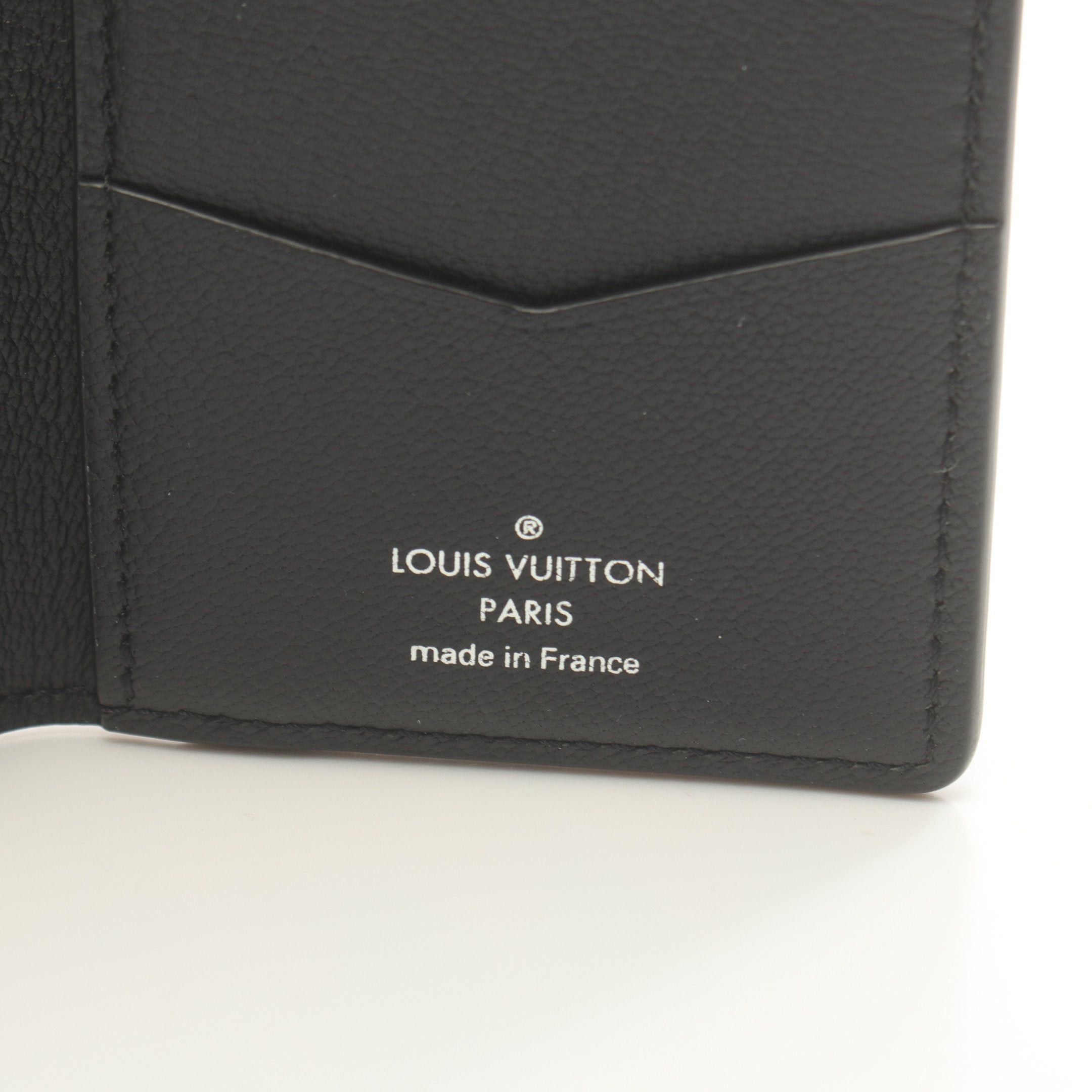 Louis Vuitton Louis Vuitton Organizer De Posh Card Case Leather Black Blue Size ONE SIZE - 4 Thumbnail