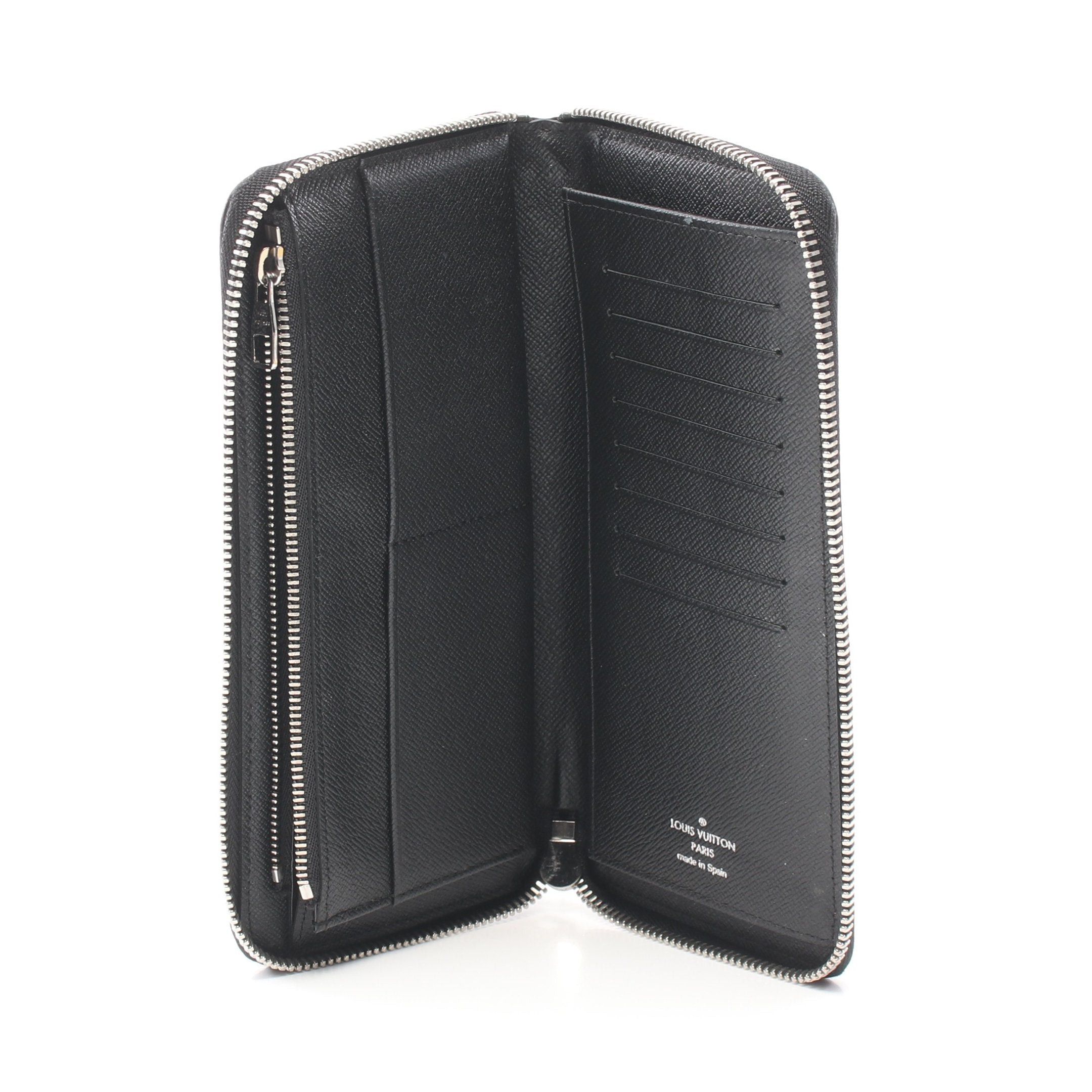 Louis Vuitton Louis Vuitton Zippy Wallet Vertical Damier Graphite Round Zipper Long Black Size ONE SIZE - 3 Thumbnail